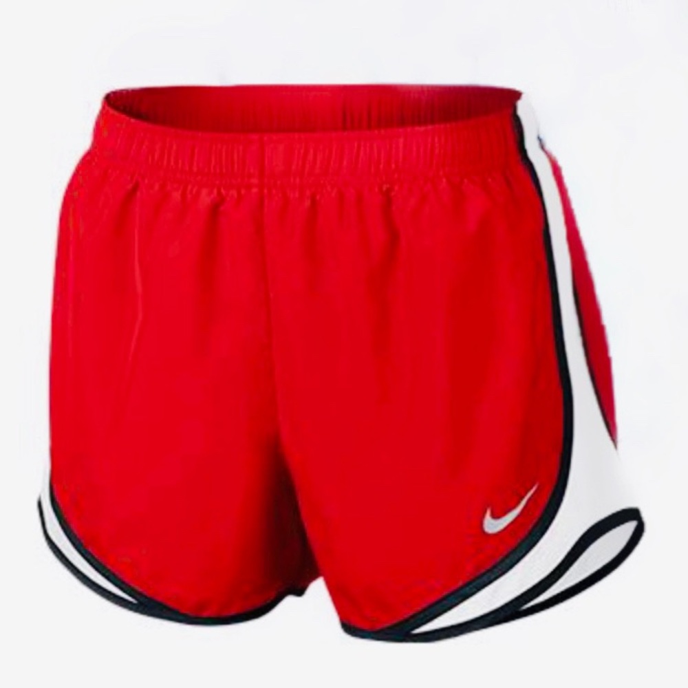 NIKE DRI-FIT red shorts